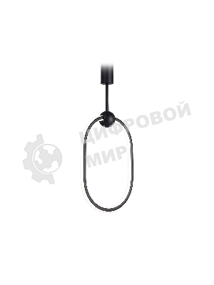 Светильник Ambrella light FL10577 BK черный 3000K/4200K/6400K 56W 230*16*1000 (ПДУ ИК)