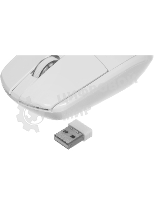 Комплект клавиатура+мышь Acer OCC401 беспроводной, USB, 1600 DPI, белый