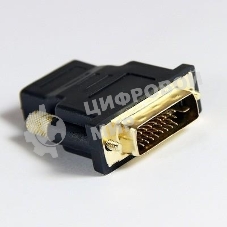 Переходник VCOM HDMI 19F to DVI-D 25M позолоченные контакты VAD7818