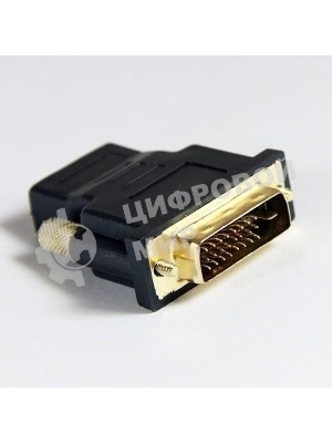 Переходник VCOM HDMI 19F to DVI-D 25M позолоченные контакты VAD7818