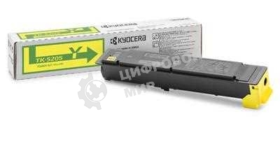 Картридж лазерный TK-5205Y желтый для TASKalfa 356ci 12 000 стр.
