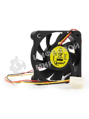 Вентилятор для корпуса Gembird черный, 50 мм, 5000 об/мин, 25 дБ, 3 pin