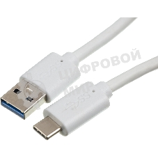 Кабель Buro BHP USB-TPC-3W USB 3.0 A(m) USB Type-C (m) 3м белый