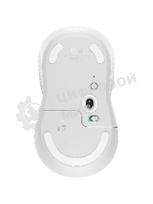 Мышь беспроводная Logitech Signature M650 L белый, 4000 dpi, радиоканал, Bluetooth, USB, кнопки - 5