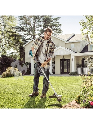 Триммер электрический Makita DUR368LZ аккум. реж.эл.:леска/нож