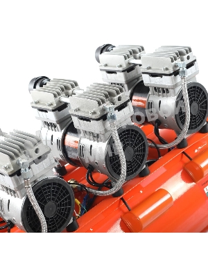 Компрессор поршневой безмасляный Patriot WO 100-440, 440 л/мин, 8 бар, 2500 Вт, 100 л, быстросъем и 