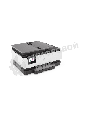 МФУ струйное HP OfficeJet 8023 (1KR64B), A4, цвтной, печ. до 20 стр/мин. (ч/б), до 10 стр/мин. (цвет), скан. до 8 стр/мин. (ч/б) 3.5 стр/мин. (цвет), 1200 x 1200 dpi, USB, RJ-45, Wi-Fi, Air Print