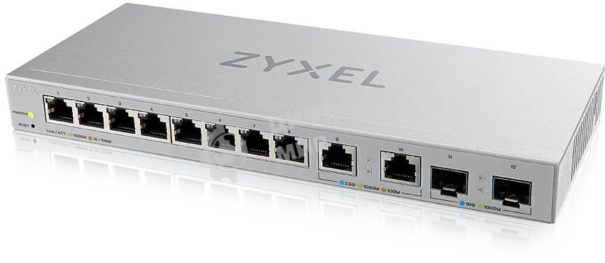 Коммутатор Zyxel XGS1210-12-ZZ0102F 8x1 Гбит/с 2x2.5 Гбит/с 2SFP+ управляемый