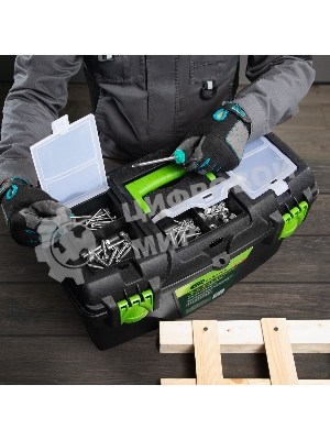 Ящик для инструментов Сибртех 21”, с органайзерами