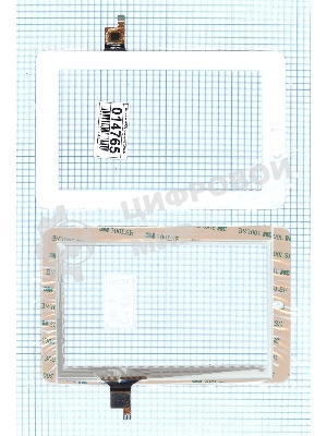 Сенсорное стекло (тачскрин) MA702Q6. белое