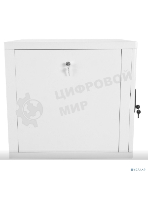 Шкаф телеком. настенный разборный 15U (600х650), съемные стенки, дверь металл (ШРН-М-15.650.1)