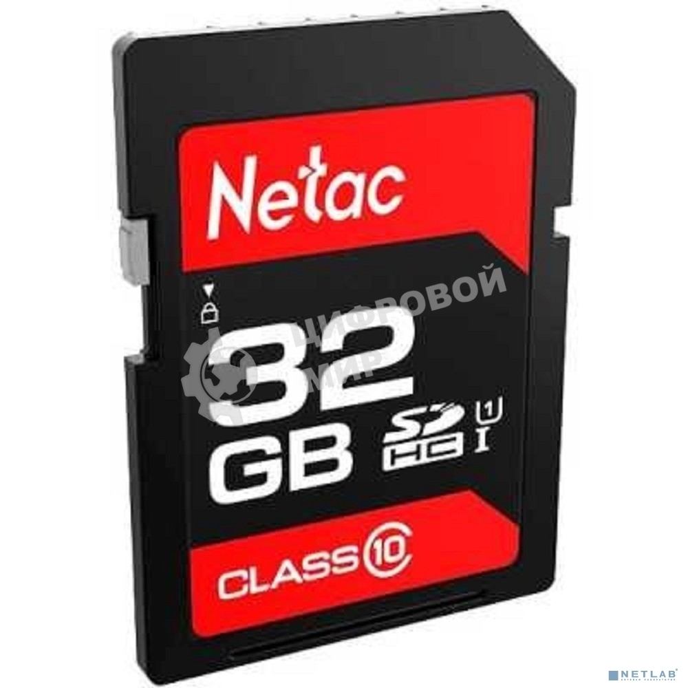 Флеш карта SDHC 32Gb Netac Class 10 UHS-I U1 P600 NT02P600STN-032G-R