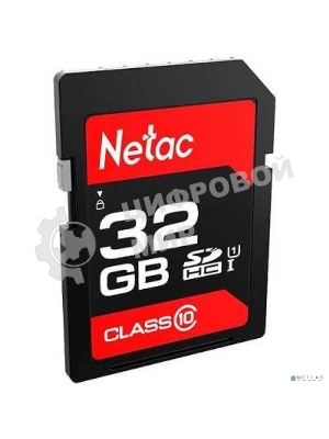 Флеш карта SDHC 32Gb Netac Class 10 UHS-I U1 P600 NT02P600STN-032G-R