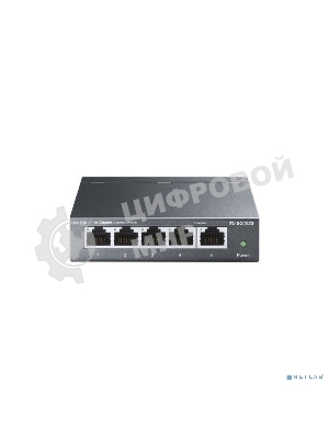 Коммутатор настольный TP-Link TL-SG105S 5-портовый 10/100/1000 Мбит/с