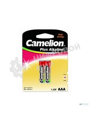 Батарейка Camelion LR03 Plus Alkaline BL-2 (LR03-BP2, батарейка, 1.5В)
