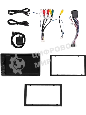 Автомагнитола ACV AD-7024, 2 DIN, 6.9