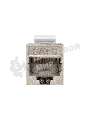 Модуль-вставка Keystone Jack RJ-45 ExeGate KJ-8P8C-SH-C6-180-TL (Кат.6, экранированная, 180 градусов, IDC Toolless (без инструмента))