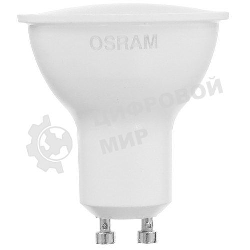 Лампа светодиодная LED Value LVPAR1650 6SW/830 230В GU10 10х1 RU OSRAM 4058075581449