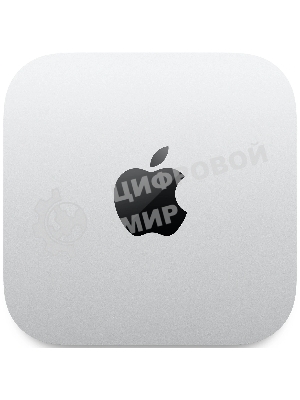 ПК Apple Mac mini A3239 M4 Pro 12 core (4.41) 24Gb SSD512Gb 16 core GPU macOS GbitEth WiFi BT серебристый (MCX44HN/A)
