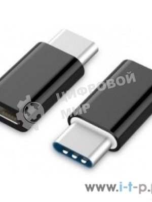 Переходник Cablexpert Переходник USB, USB Type-C/USB MicroB (F), пакет (A-USB2-CMmF-01)