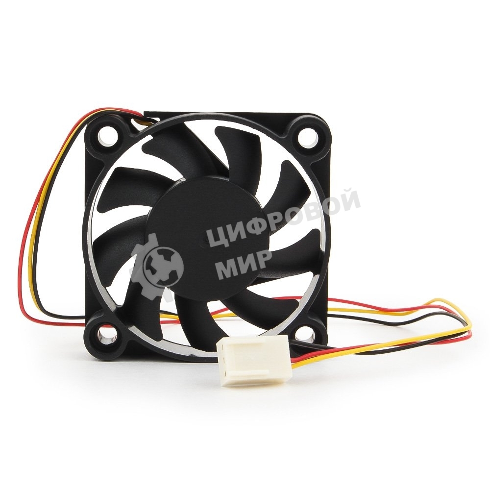 Вентилятор для корпуса Gembird черный, 50 мм, 5000 об/мин, 25 дБ, 3 pin