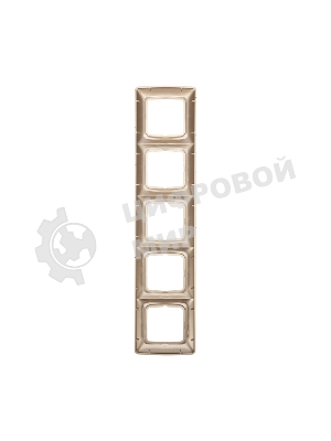 Рамка Kranz 5-я DEA горизонтальная Золотой металлик (1/10/90)