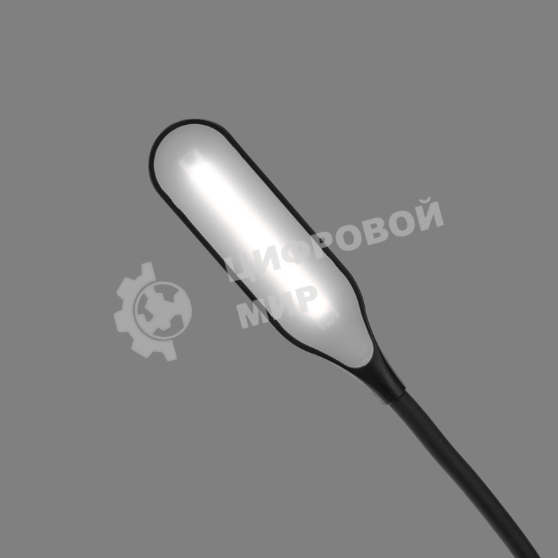 Светильник настольный Click 4Вт, LED, 4000К, диммируемый 3 ступени, заряжаемый, на прищепке, черный Rexant