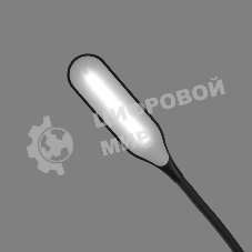 Светильник настольный Click 4Вт, LED, 4000К, диммируемый 3 ступени, заряжаемый, на прищепке, черный Rexant