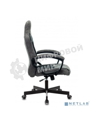 Кресло Бюрократ VIKING 6 KNIGHT B FABRIC черный, ткань, 120 кг, механизм качания