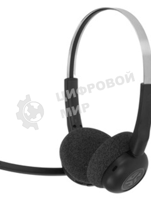 Гарнитура JLab GO Work Pop Wireless Headphones чёрный, беспроводная, Bluetooth, до 50 ч