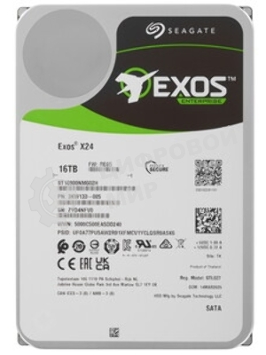 Жесткий диск SEAGATE SATA 16Tb 7200RPM 6Gb/S 512MB ST16000NM002H