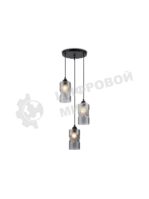 Светильник Ambrella light TR3414/3 BK черный E27/3 max 60W D320*1000
