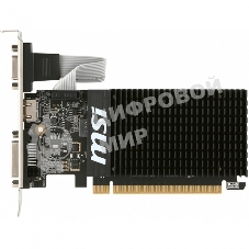 Видеокарта MSI PCI-E GT 710 2GD3H LP nVidia GeForce GT 710 2048Mb 64bit DDR3 954/1600 DVIx1/HDMIx1/CRTx1/HDCP Ret low profile