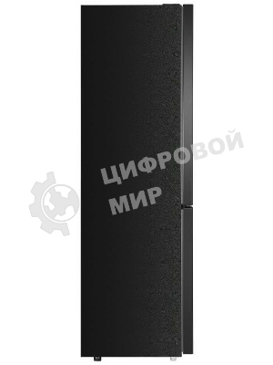 Холодильник Maunfeld MFF185SFSB черный мат. двухкамерный 211/104л морозилка снизу