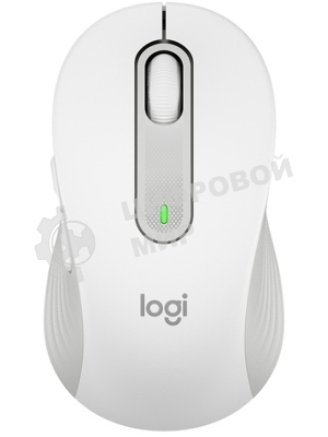 Мышь беспроводная Logitech Signature M650 белый, 4000 dpi, радиоканал, Bluetooth, USB, кнопки - 5