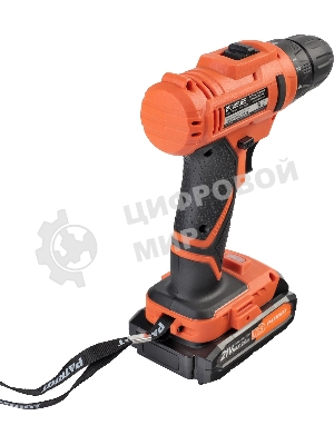 Дрель-шуруповерт аккумуляторная Patriot BR 189UES, Аккумуляторная, 21В, 2 АКБ, Кейс