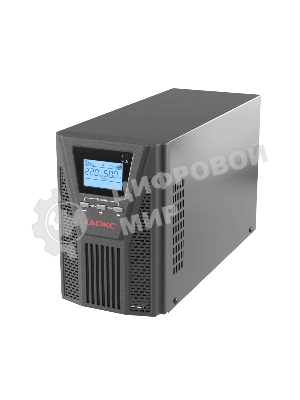 Источник бесперебойного питания DKC Онлайн ИБП, 1 кВА, 3 x 7 А·ч, Schuko (2)