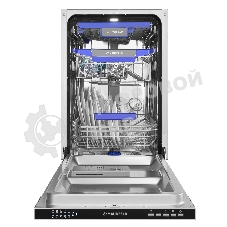 Встраиваемая посудомоечная машина Maunfeld MLP45230, белый, 44.8 см, 10 компл., 47 дБ, класс A++