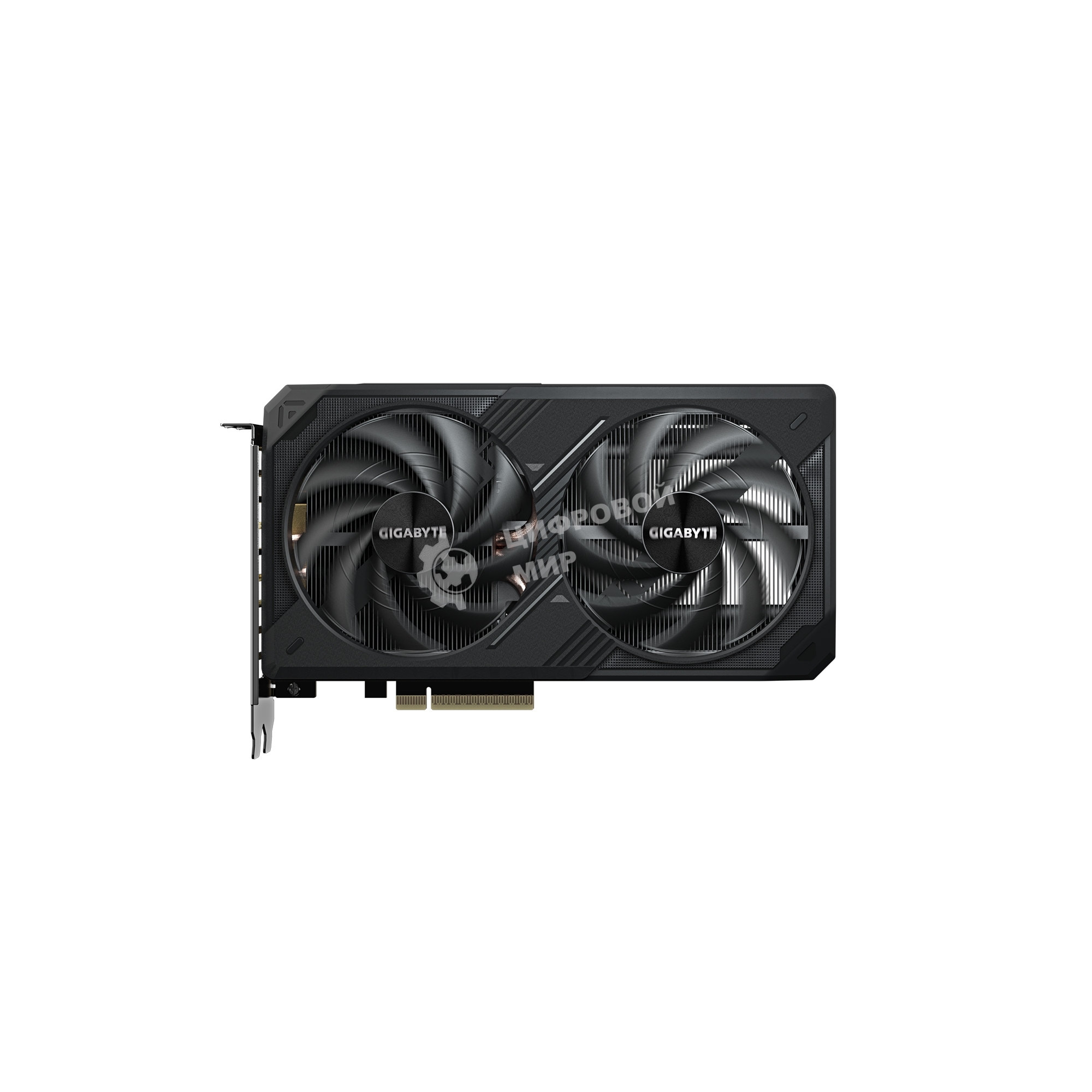 Видеокарта Gigabyte GeForce RTX 5060 Ti Windforce, NVIDIA RTX 5060 Ti, 8 ГБ GDDR7, 128 бит, PCI-e 5.0, 1xHDMI, 3xDP, 2572 МГц