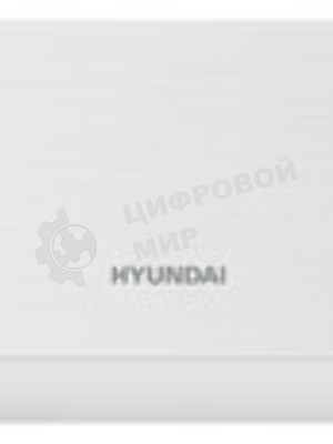Кондиционер сплит-система Hyundai HAC-24/T-PRO 24000 BTU, 70 м², 31/47 дБ, охлаждение, обогрев, осушение, белый