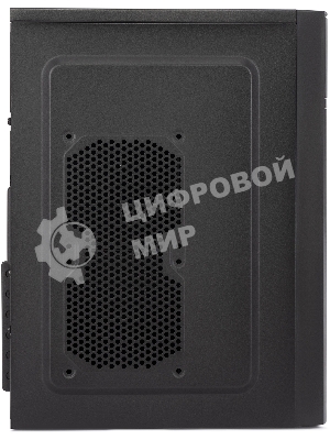 Компьютерный корпус Digma DCC-MD301 черный без БП ATX 1x80мм 4x120мм 1xUSB 2.0 1xUSB 3.0 audio