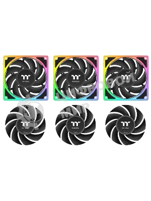 Система водяного охлаждения Thermaltake MAGCurve 360 Ultra ARGB Soc-AM5/AM4/1200/1700/1851 черный 4-pin 32.8-35.1dB Al LCD Ret (CL-W453- PL12SW-A)