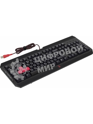 Клавиатура проводная A4Tech Bloody Q100 USB черный
