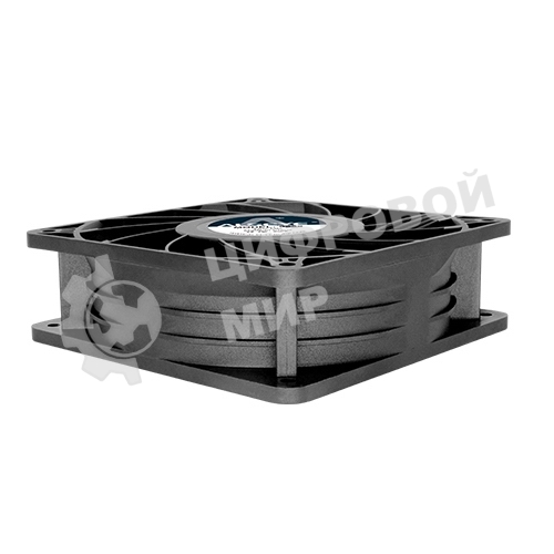 Вентилятор для корпуса Alseye 12038BLH-N12 черный, 120 мм, 4600 об/мин, 64.6 дБ, 4 pin