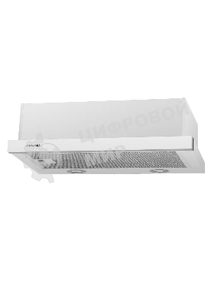 Вытяжка встраиваемая Maunfeld VS Light Glass 60 белый, 60 см, 520 куб. м/ч, 56 дБ