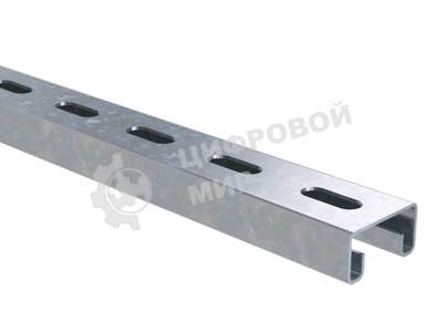 Профиль монтаж. 41х21х3000 С-образ. L3000 толщ. 1.5мм ДКС BPL2130 (34022)