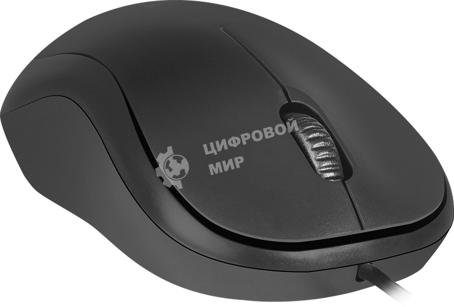 Мышь проводная Defender Patch MS-759 черный, 1000 dpi, USB, кнопки - 3