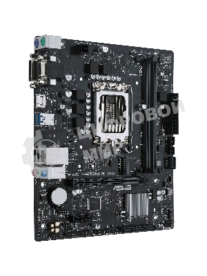 Материнская плата ASUS PRIME H610M-R D4-SI, LGA 1700, Intel H610, 2xDDR4, 4xSATA, 1xM.2 PCIe 3.0 x4, 1xPCIe 4.0 x16, 1xPCIe x1, 1xHDMI, 1xDVI, 1xVGA, 2xUSB-A 2.0, 2xUSB-A 3.2 Gen 1, 1x 1Gb LAN, 3x3.5 мм, 7.1, mATX