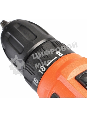 Дрель-шуруповерт аккумуляторная Patriot BR 189UES, Аккумуляторная, 21В, 2 АКБ, Кейс