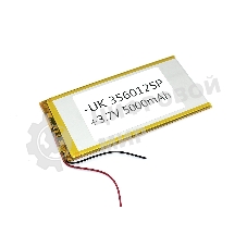 Аккумулятор Li-Pol (батарея) 3.5*60*125мм 2pin 3.7V/5000mAh